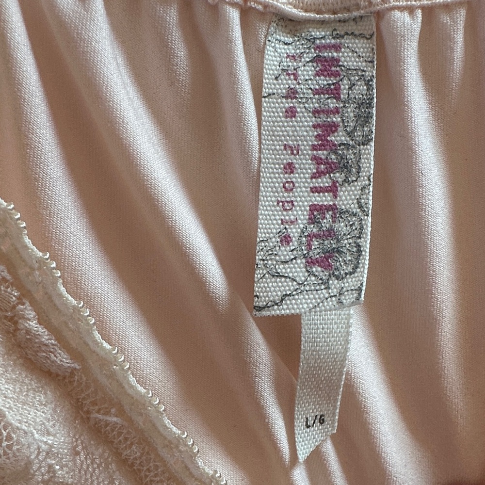 Free People Lace Midi Dress in Soft Beige - Picture 6 of 10